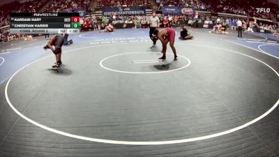 D 1 190 lbs Cons. Round 2 - Kardain Hart, Destrehan vs Christian Harris, Parkway