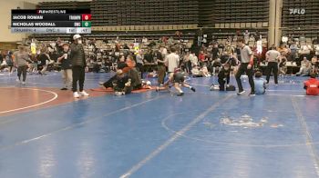 77 lbs Rr Rnd 3 - Jacob Roman, Triumph Blue - MSE vs Nicholas Woodall, DoughBoy WC - MSE