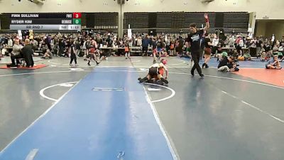 77 lbs Rr Rnd 7 - Finn Sullivan, Falcons Wrestling Club - ESC vs Ryder Kim, RedNose Wrestling School - ESC