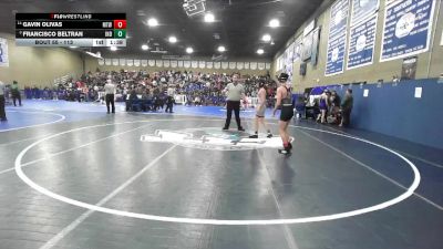 113 lbs Champ. Round 1 - Francisco Beltran, Independence vs Gavin Olivas, Mt. Whitney