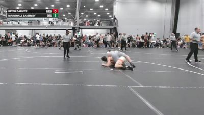 165 lbs Semis & 1st Wrestleback (8 Team) - Keith Barker, Grit Mat Club Blue vs Marshall Laishley, Team Shutt GT