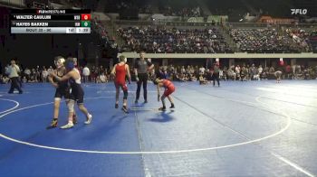 90 lbs Quarterfinal - Walter Caulum, West Salem Bangor vs Hayes Bakken, Immortal Athletics WC