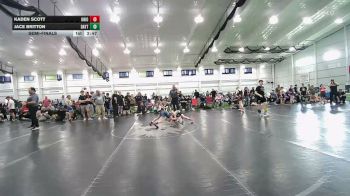 75 lbs Semifinal - Kaden Scott, Ohio Gold - MS vs Jace Britton, Dayton Bandits - MS