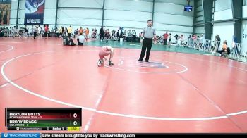 72 lbs Rd# 6- 9:00am Saturday Final Pool - Brody Bragg, USA Xtreme vs Braylon Butts, NCWAY National Team