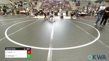 67 lbs Quarterfinal - Camden Lloyd, Team Tulsa Wrestling Club vs Bj Gahagan, Pin-King All Stars