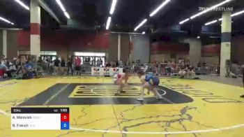 53 kg Round Of 16 - Ana Malovich, Team Pennsylvania vs Brooke French, Level Up Wrestling Center