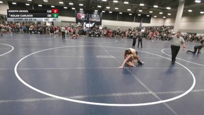 132 lbs Champ. Rd Of 16 - Joseph Heigel, Florida vs Nolan Carlson, Champions Wrestling Club