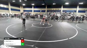 130 lbs Round Of 32 - Kylie Martinez, Paw vs Kailynn Santa Maria, Santa Fe HS