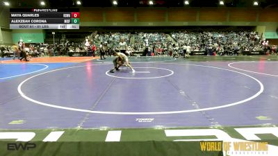 81 lbs Consi Of 4 - Maya Quarles, Red Star Wrestling Academy vs Alexzeah Corona, Misfits