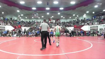 132 lbs Champ. Round 2 - Gabriel Sherrell, New Castle Youth Wrestling vs Carson Collier, Invicta Wrestling Academy