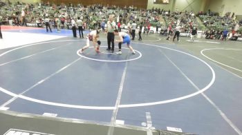 165 lbs 5th Place - ZyEkiel Langston, Wrightwood Wrestling Club vs Tanner Frock, Nevada Elite
