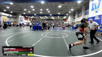 285 lbs Champ. Round 2 - Alejandro Reyes, Arroyo (El Monte) vs Ruben Fabela, Selma