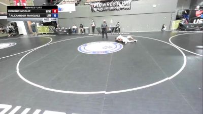 138 lbs Champ. Round 1 - Dominic Moglie, Manteca Cobras Wrestling Club vs Alexander Marquez, Lion Of Judah Wrestling Academy