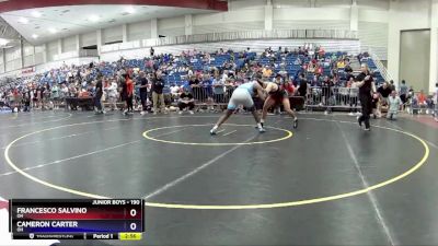 190 lbs Cons. Round 2 - Francesco Salvino, OH vs Cameron Carter, OH