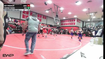195 lbs Round Of 16 - Ray Pressler, Kiefer High School vs Hunter Thorn, Broken Arrow Jh