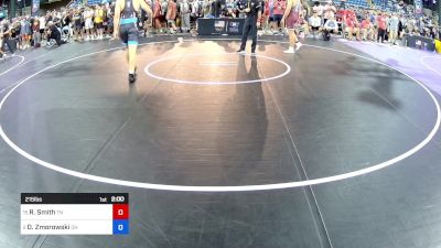 215 lbs Rnd Of 16 - Ryder Smith, TN vs Danny Zmorowski, OH