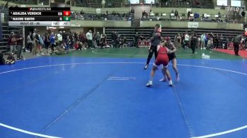 80 lbs 3rd Place Match - Adalida Verdick, Unattached vs Naomi Smith, Big Lake