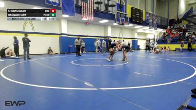 145 lbs Semifinal - Arden Jellen, Rogers vs Hannah Hart, Perkins