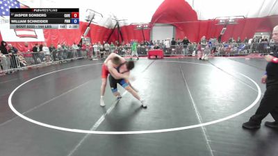 144 lbs Cons. Sub-rd Of 32 - Jasper Sonberg, Caveman vs William Schneider, Pinnacle