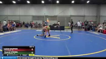 113 lbs Round 4 (8 Team) - Lucas Kaufman, Kansas Blue vs Teague Strobel, South Carolina