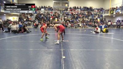 160 lbs Semifinal - Zeno Moore, Lake Highland Prep-FL vs Griffin LaPlante, St. Francis-NY