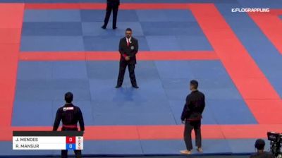JOAO MENDES vs RAFAEL MANSUR 2018 Abu Dhabi Grand Slam Rio De Janeiro