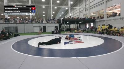 115 lbs Kaydence Lofton, Alabama vs Madison Birth, Maryland