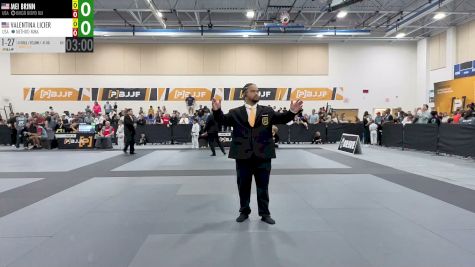 Mei Brinn vs Valentina Licier 2026 PBJJF Pan American Jiu-Jitsu Championships