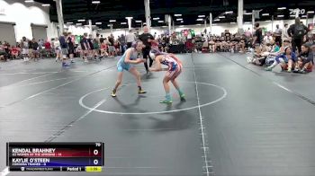 70 lbs Round 3 (8 Team) - Kendal Brahney, U2 Women Of The Uprising vs Kaylie O`Steen, Cordoba Trained