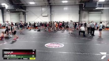 182 lbs Round 2 (4 Team) - Ronan An, Level Up vs Oscar Dircio, Reverence Wrestling Club 1