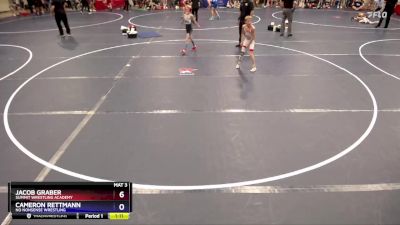 63 lbs Semifinal - Jacob Graber, Summit Wrestling Academy vs Cameron Rettmann, No Nonsense Wrestling