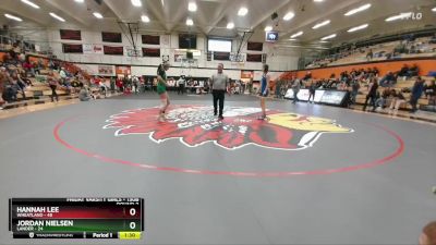 130B Round 2 - Hannah Lee, Wheatland vs Jordan Nielsen, Lander