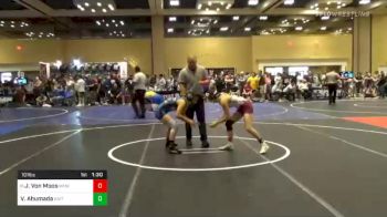 Match - Jayden Von Moos, Menifee Wrestling Club vs Valeria Ahumada, Kaitoa Wrestling Club