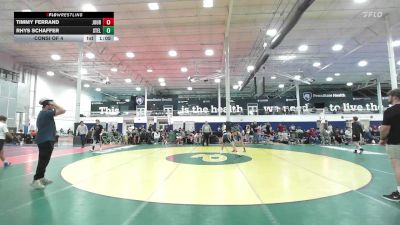 102 lbs Consi Of 4 - Timmy Ferrand, Journeymen Wrestling Blue - HSC vs Rhys Schaffer, Steller Trained Seripas - HSC