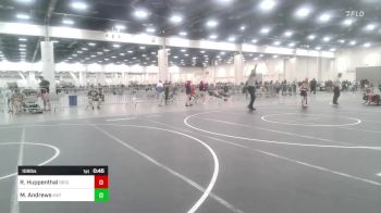 109 lbs 5th Place - Regan Huppenthal, Brighton WC vs Mariana Andrews, Mat Demon WC