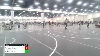 109 lbs 5th Place - Regan Huppenthal, Brighton WC vs Mariana Andrews, Mat Demon WC