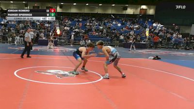 126 lbs Consi Of 32 #2 - Jordan Romero, CO vs Parker Spierings, WI