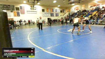 157 lbs 1st Place Match - Danny Gonzalez, Diamond Ranch vs Luis Marrero, San Fernando