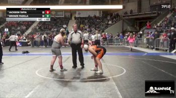 150 lbs 2nd Place Match - Bronze Padilla, Smith County vs Jackson Tapia, Bonner Springs