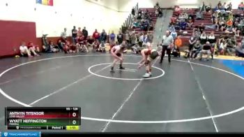 126 lbs Champ. Round 3 - Wyatt Heffington, Powell vs Anthyn Titensor, Star Valley