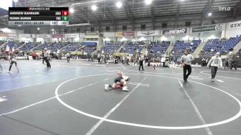 65 lbs Consi Of 4 - Andrew Bahraini, Arvada West vs Rorik Burns, Pikes Peak Warriors