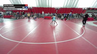 145 lbs Cons. Sub-semis - Sophia Hoeme vs Ezra Rodriguez, Spar