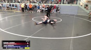 125 lbs Cons. Round 1 - Ezekiel Morris, Mid Valley Wrestling Club vs Tage Kinsman, Cordova Pounders Wrestling Club