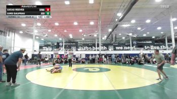 134 lbs Quarterfinal - Lucas Reeves, Carpe Diem - HSC vs Luke Galipeau, Journeymen Wrestling Blue - HSC