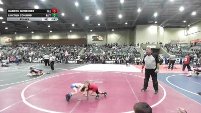 42 lbs Final - Gabriel Gutierrez, Salem Elite vs Lincoln Cokinos, Mattime