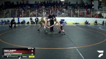 130 lbs Quarterfinal - Timmy Hubert, Grand Ledge WC vs Colton Cunningham, Freeland WC