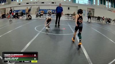 68 lbs Round 4 (6 Team) - Mason Florenzano, Riverdale WC vs Oliver Umlauf, Sniper Black Ops