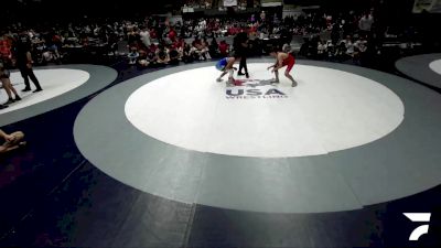 115 lbs Liam Boutain, SAWA - Sacramento Area Wrestling Association vs Samuel Navarro, SDIKWA - San Diego-Imperial Kids Wrestling Association