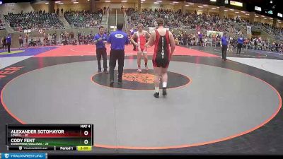 184 lbs Semis & 1st Wrestleback (8 Team) - Alexander Sotomayor, Lowell vs Cody Fent, Enterprise/Wallowa