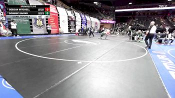 144 Class 3 lbs Cons. Round 3 - Deegan Mitchell, Jefferson City vs Dominic Eakins, DeSoto